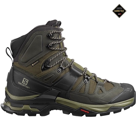 Salomon Quest 4 Gore-tex Men's Hiking Boots Olive | BQLJYI-974