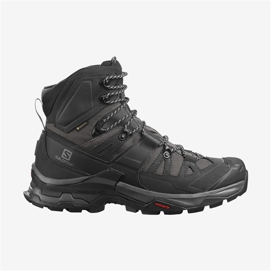 Salomon Quest 4 Gore-tex Men's Hiking Boots Black | QDWMKV-219