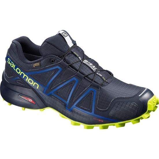 Salomon Speedcross 4 Gtx S/Race Ltd Men's Trail Running Shoes Navy | BYKUWE-281
