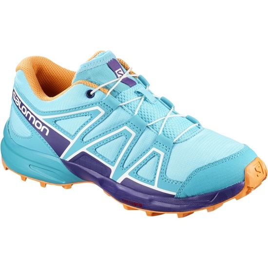 Salomon Speedcross J Kids' Trail Running Shoes Light Turquoise | ZMVUYF-193