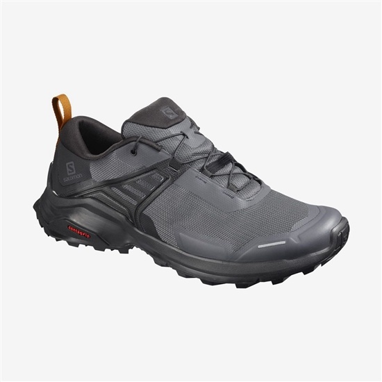 Salomon X Raise Men's Hiking Shoes Black | BXQCGJ-780