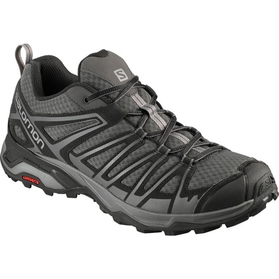 Salomon X Ultra 3 Prime Men's Hiking Shoes Silver / Black | LQTBEV-695